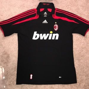 Adidas ClimaCool A.C. Milan soccer jersey L
